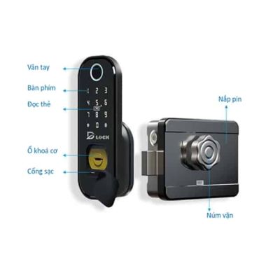 Khóa vân tay điện tử Dlock - DRL5