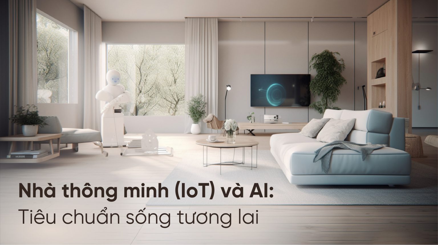 Nhà thông minh (IoT) và AI: cuộc phiêu lưu hướng tới tiêu chuẩn sống toàn cầu