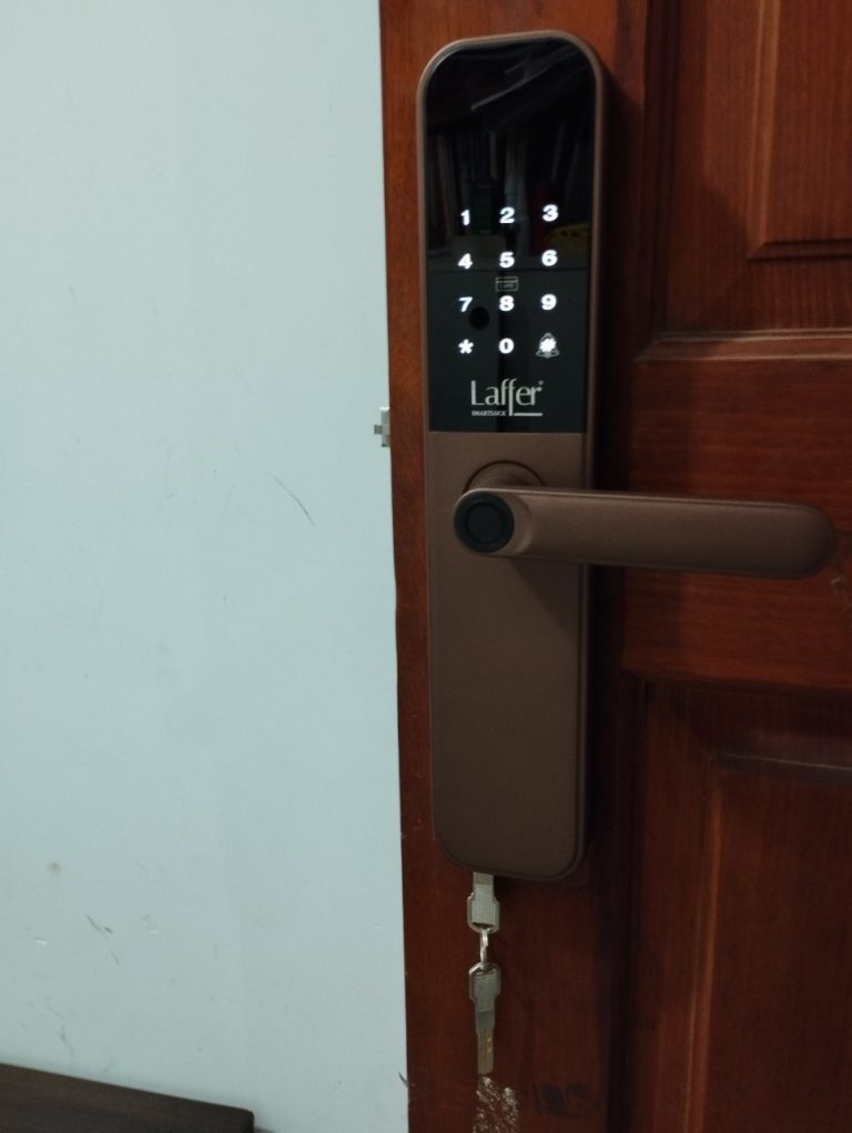KHOÁ VÂN TAY CỬA GỖ LAFFER LC06