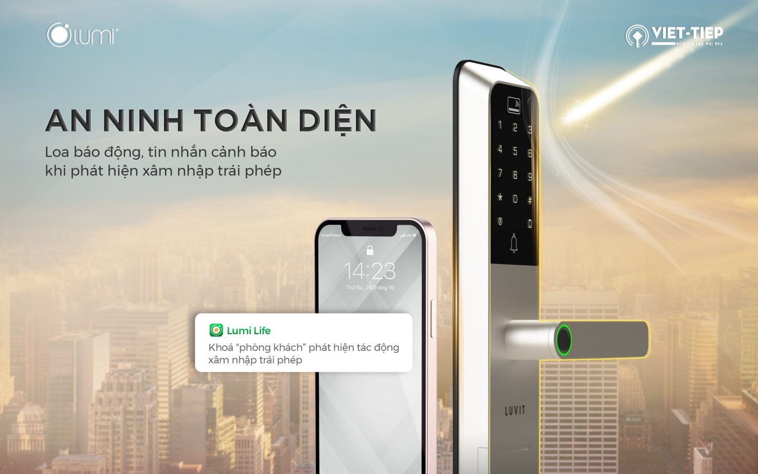 Thiết bị khóa thông minh cho gia đình của bạn